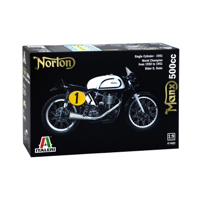 NORTON MANX 500cc 1951 - 1/9 SCALE - ITALERI 4602